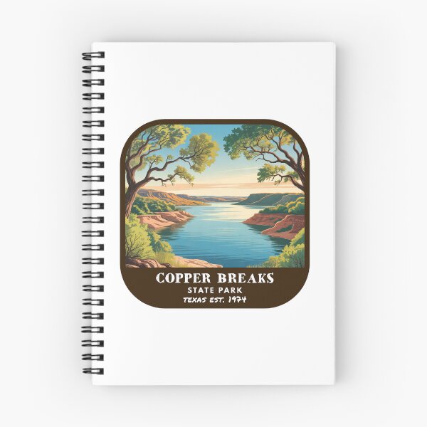 Item preview, Parque Estatal Copper Breaks (Texas) designed and sold by RabbitK.