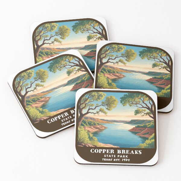 Item preview, Copper Breaks State Park (Texas) designed and sold by RabbitK.