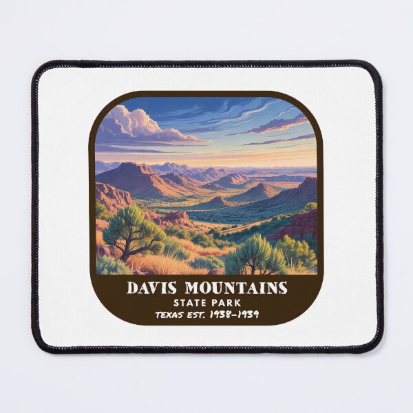 Item preview, Davis Mountains State Park (Texas) designed and sold by RabbitK.