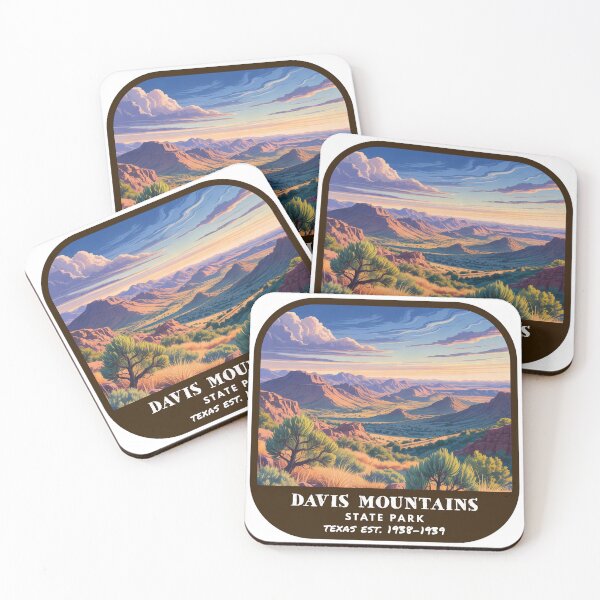 Item preview, Davis Mountains State Park (Texas) designed and sold by RabbitK.