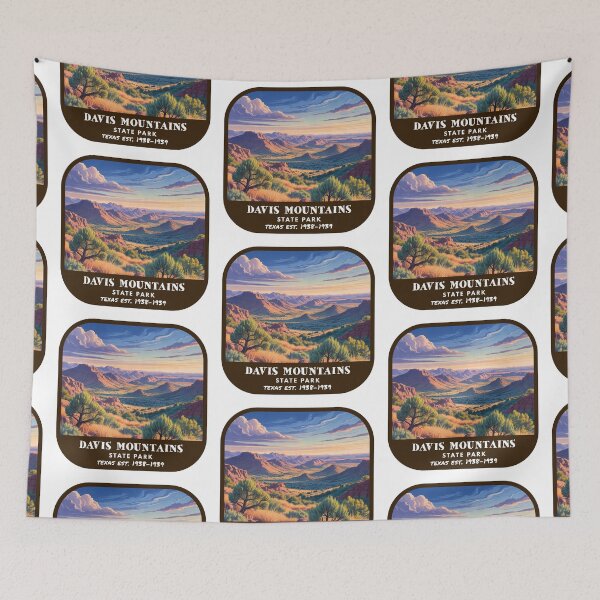 Item preview, Davis Mountains State Park (Texas) designed and sold by RabbitK.