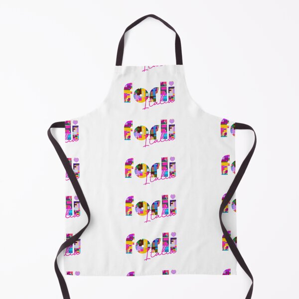 Item preview, Forlì, Forlì-Cesena, Italy, Italia, colorful typography design for travellers designed and sold by Wanderful-roads.
