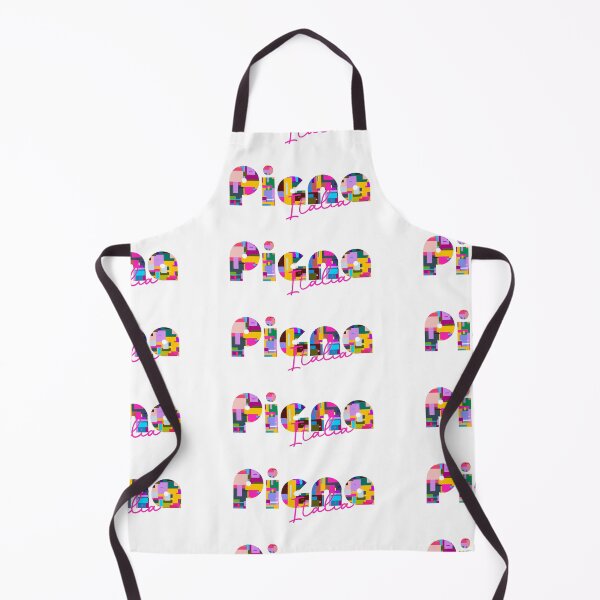 Item preview, Pigna, Imperia, Italy, Italia, colorful typography design for travellers designed and sold by Wanderful-roads.