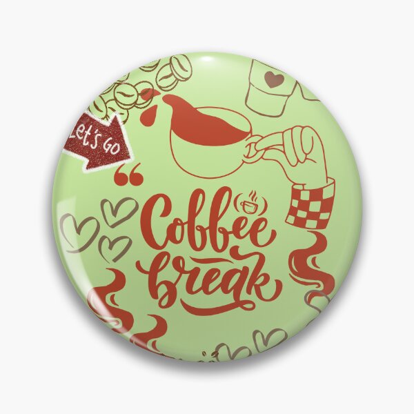 Item preview, Coffee Lover – Cute Coffee Cup, Coffee Beans & Cozy Café Design designed and sold by Brain-on-Break.