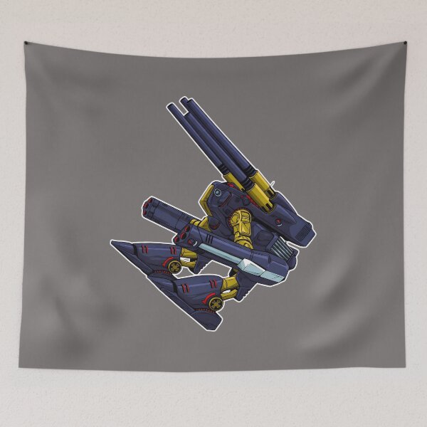 Item preview, Heavy Armed Bipedal Mech Walker Cannon Armor-51 designed and sold by MarleneYeoman.