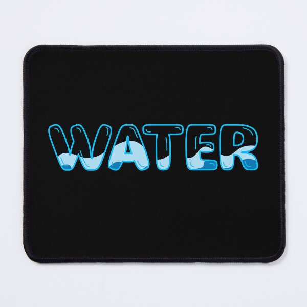 Item preview, Water Bubble Lettering Blue Liquid Typography Design designed and sold by Detroja Typography.