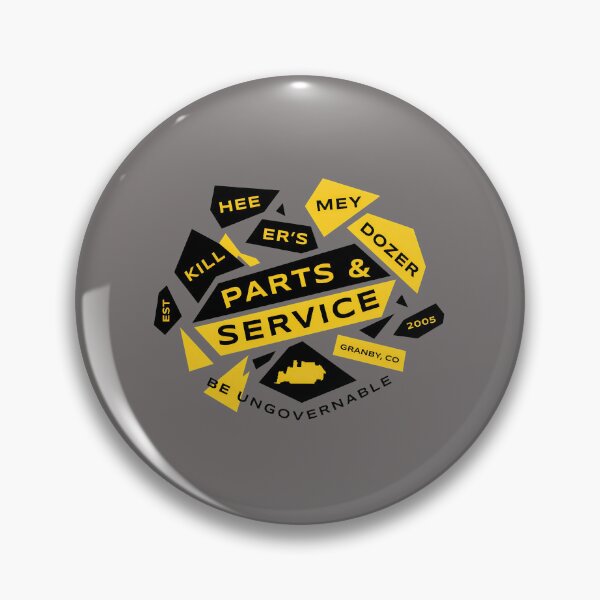 Item preview, Heemeyer's Killdozer Parts & Service Retro Logo-3 designed and sold by MarleneYeoman.