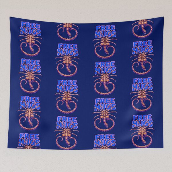 Item preview, Alien Parasite Face Hugger Funny Hugs Meme designed and sold by lucastabaker.