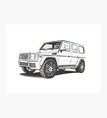 Mercedes G65 AMG Photographic Print