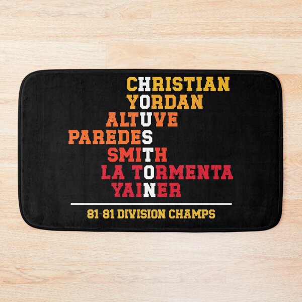 Item preview, Ho.ust.on Astros Lineup Division Champs designed and sold by PabloHaney.