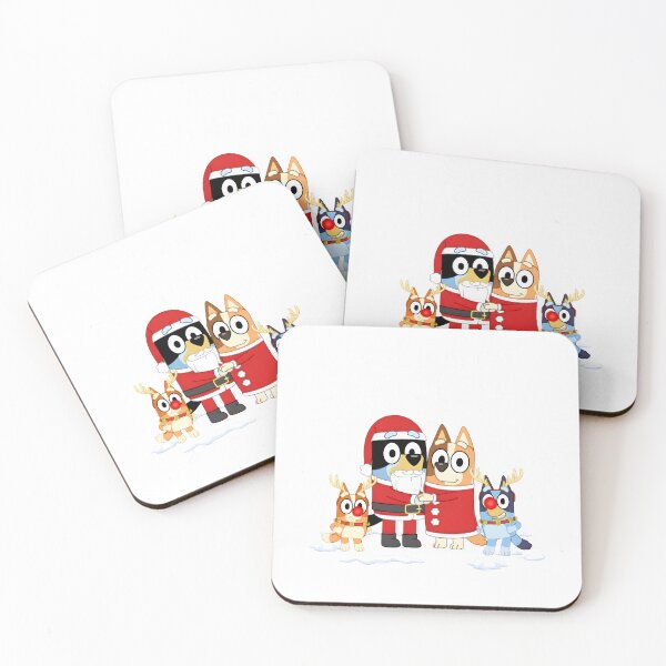 Item preview, Merry Christmas Bluey Family designed and sold by Kleinpixel.