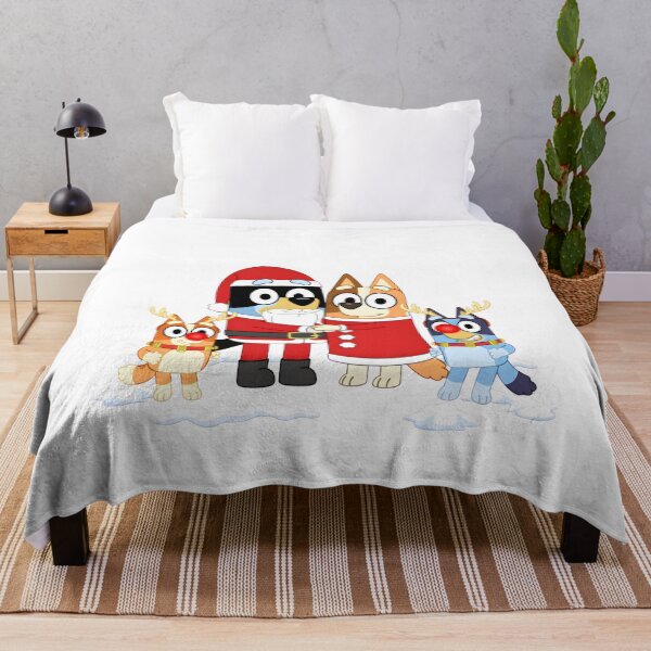 Item preview, Merry Christmas Bluey Family designed and sold by Kleinpixel.