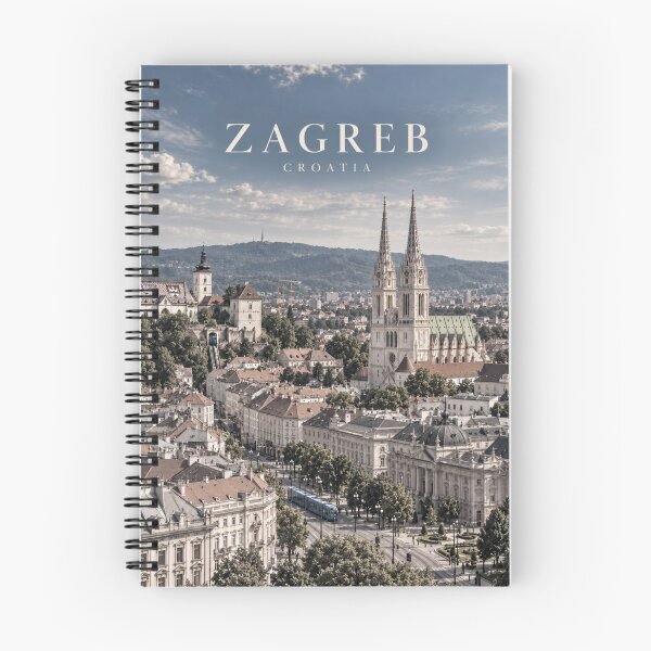 Item preview, Zagreb Cinematic Monochrome City Artwork designed and sold by MichaeIRellov.