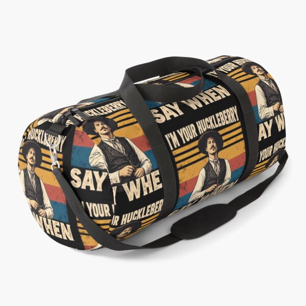 Item preview, I’m Your Huckleberry Say When Vintage Movie designed and sold by unicorns-art.
