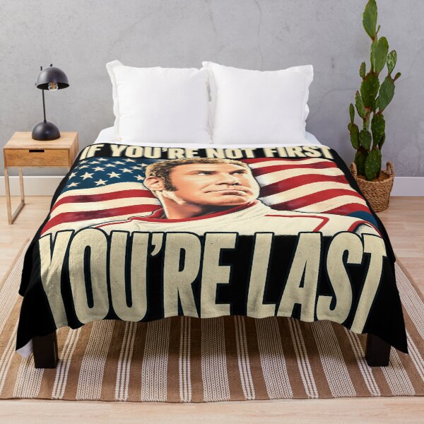 Item preview, If You Ain't First, You're Last Ricky Bobby designed and sold by unicorns-art.