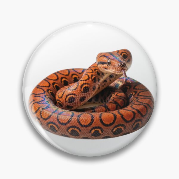 Item preview, Rainbow Boa – Iridescent Snake Portrait designed and sold by Helt-enkelt.