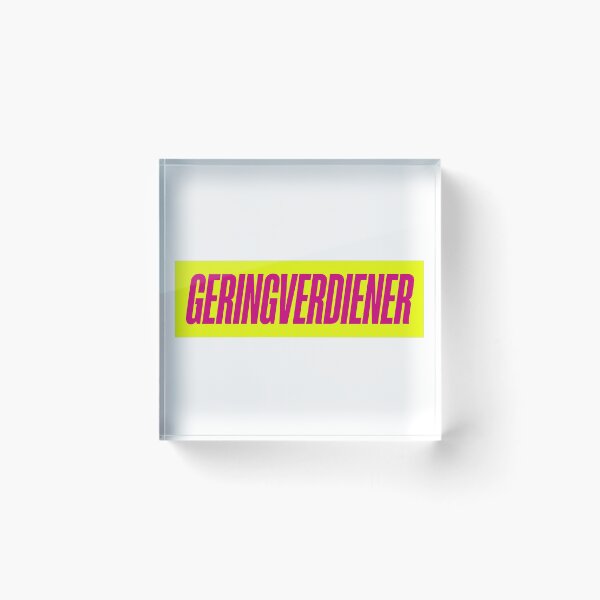 Item preview, Geringverdiener — Lustiges Finanz Meme designed and sold by LoFizzy.