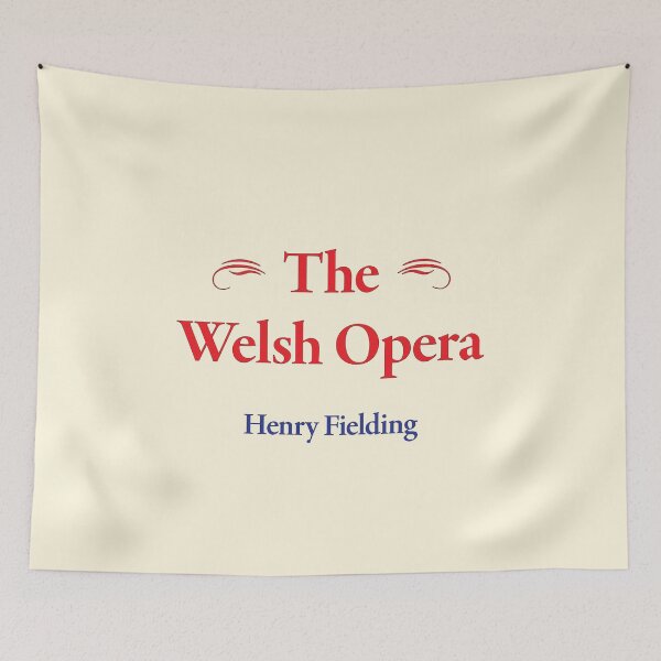 Item preview, Henry Fielding The Welsh Opera Classic Literature designed and sold by CharlottePlaceArt.
