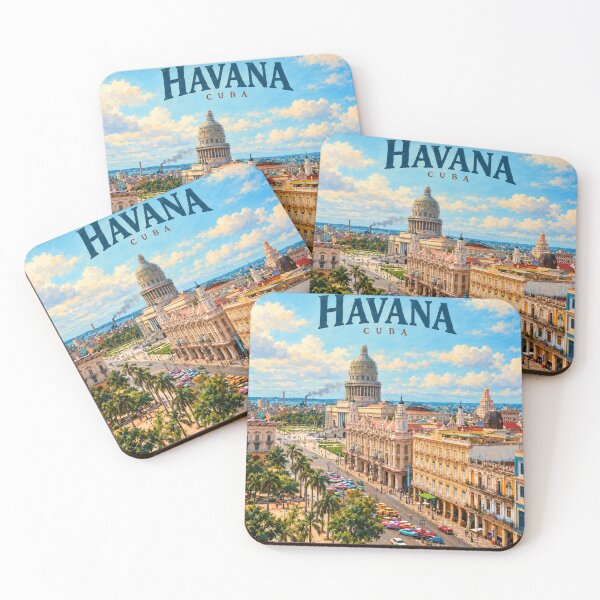 Item preview, Havana Painterly Cuban City Impression designed and sold by MichaeIRellov.