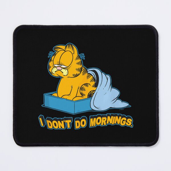 Item preview, I Dont Do Mornings Funny Feline Style designed and sold by rebmanst.