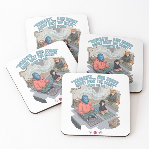 Item preview, My Flow, Your Delay - Funny Apartment Bigfoot Yoga designed and sold by Whimsy Trail Co.