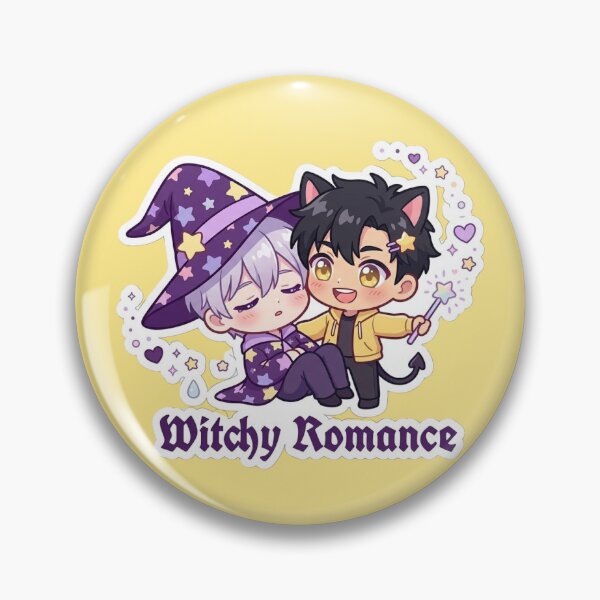 Item preview, Witchy Romance Cute Anime BL Sticker Kawaii Halloween designed and sold by Kawaii-Drip.