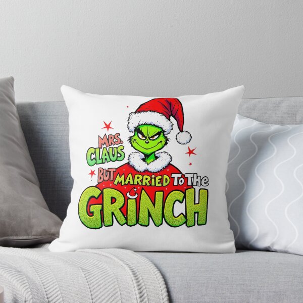 Item preview, Mrs. Claus But Married To The Grinch Classic  designed and sold by Chetzarart.