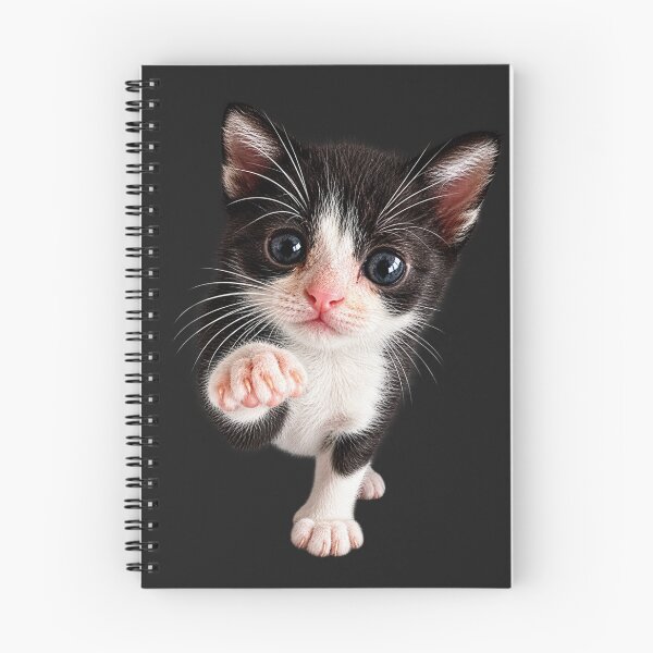 Item preview, Adorable Tuxedo Kitten Reaching Out Cat Lover Gift designed and sold by Tee-Shirt-Topia.
