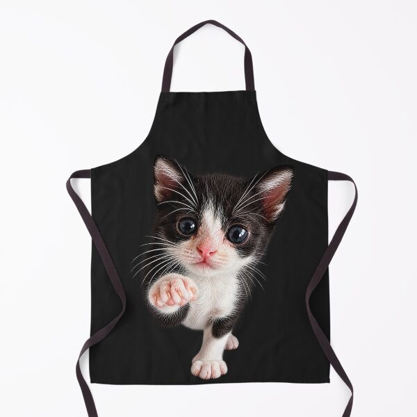 Item preview, Adorable Tuxedo Kitten Reaching Out Cat Lover Gift designed and sold by Tee-Shirt-Topia.