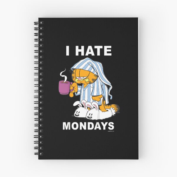 Item preview, I Hate Mondays Coffee Chibi Orange Cat Illustration designed and sold by rebmanst.