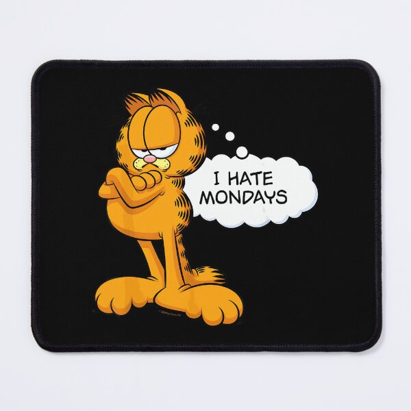 Item preview, I Hate Mondays Sarcastic Kitty Humor Art designed and sold by rebmanst.