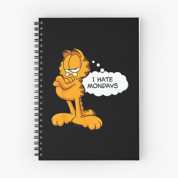 Item preview, I Hate Mondays Sarcastic Kitty Humor Art designed and sold by rebmanst.