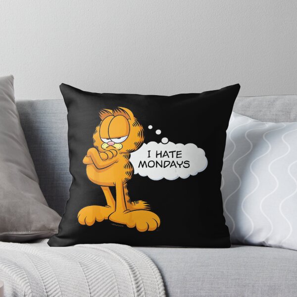 Item preview, I Hate Mondays Sarcastic Kitty Humor Art designed and sold by rebmanst.
