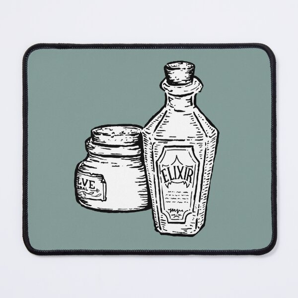 Item preview, Elixir and Salve - Black and White designed and sold by heymichah.