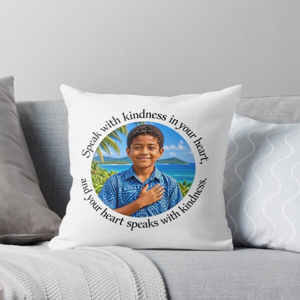 Item preview, Polynesian Kindness Proverb - Speak with kindness in your heart | Pacific Art designed and sold by ShakaLife.org.