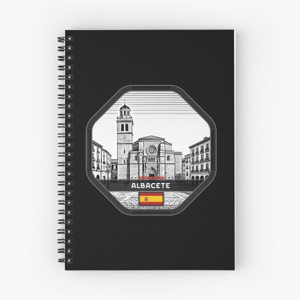 Item preview, Albacete Spain Linocut Style  designed and sold by Thistle-TShop.