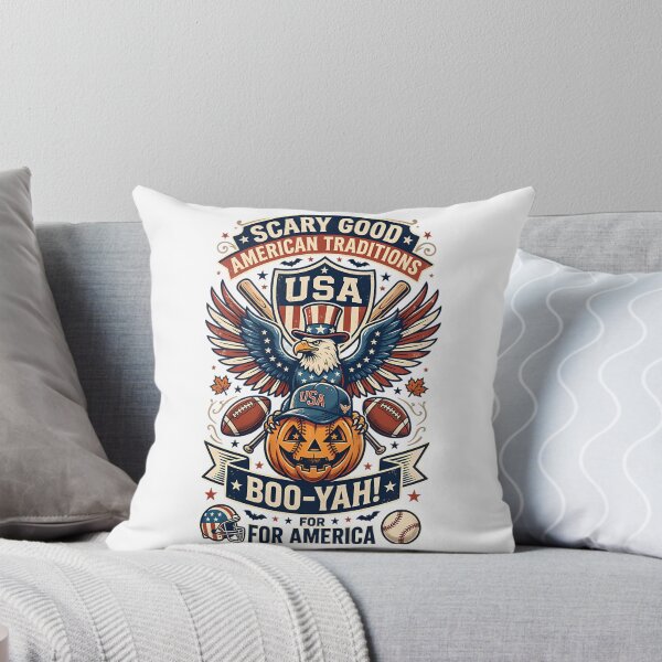 Item preview, Scary Good American Traditions - Boo-Yah For America - Patriotic Halloween designed and sold by Marshast.