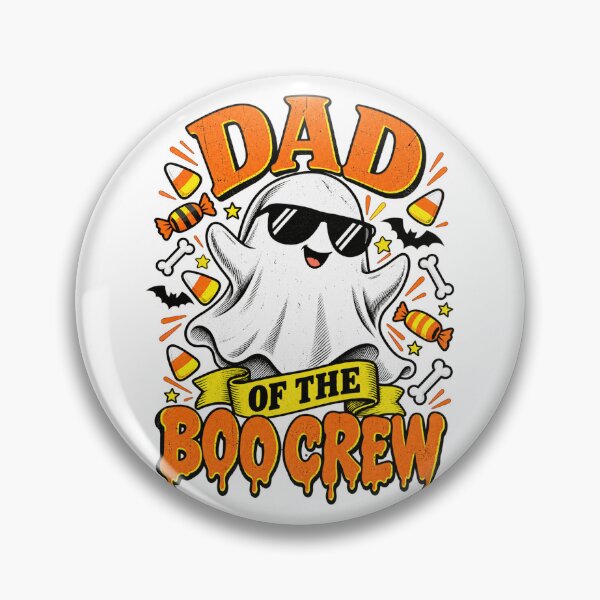 Item preview, Dad Boo Crew Ghost Matching Family Set Group Men's Halloween comfort colors gift designed and sold by Alexisflatley.