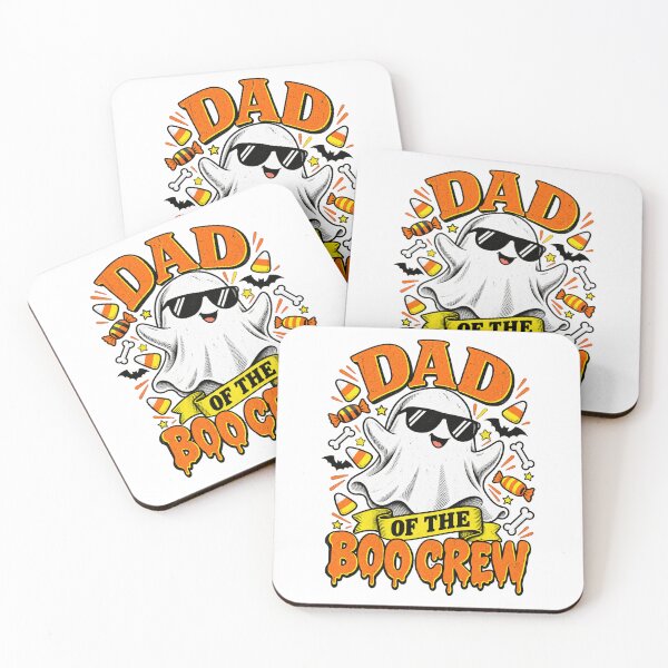 Item preview, Dad Boo Crew Ghost Matching Family Set Group Men's Halloween comfort colors gift designed and sold by Alexisflatley.