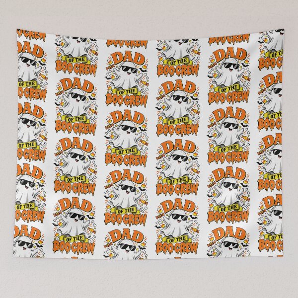 Item preview, Dad Boo Crew Ghost Matching Family Set Group Men's Halloween comfort colors gift designed and sold by Alexisflatley.