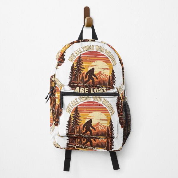 Item preview, Bigfoot Not All Who Wander are Lost Sasquatch Men Women Kids comfort colors gift designed and sold by PositivoC.