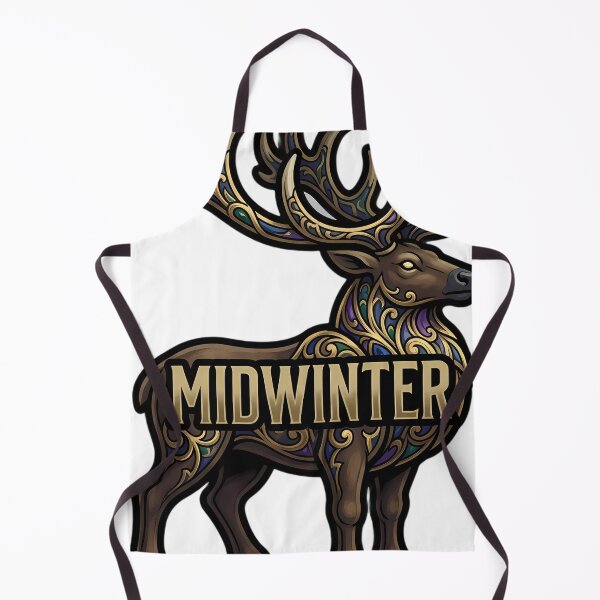 Item preview, Victorian Stag Emblem - Midwinter Gothic Art designed and sold by IllumeInk.