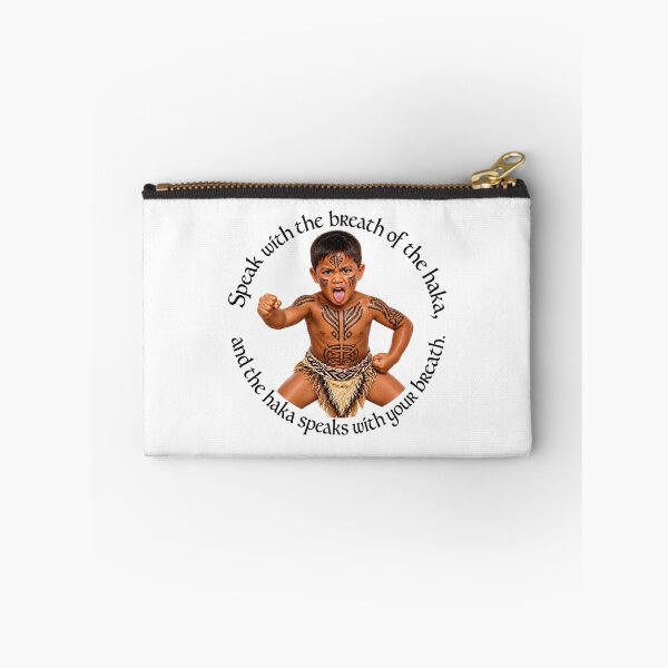Item preview, Maori Expression Proverb - Speak with the breath of the haka | Pacific Art designed and sold by ShakaLife.org.