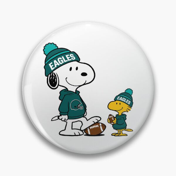 Item preview, Snoopy & Woodstock Philadelphia Eagles Football Retro F876 designed and sold by GLUVY-THEME.