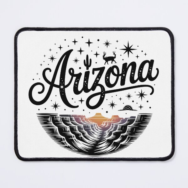 Item preview, Arizona Grand Canyon Sunset Stars Script designed and sold by LoFizzy.
