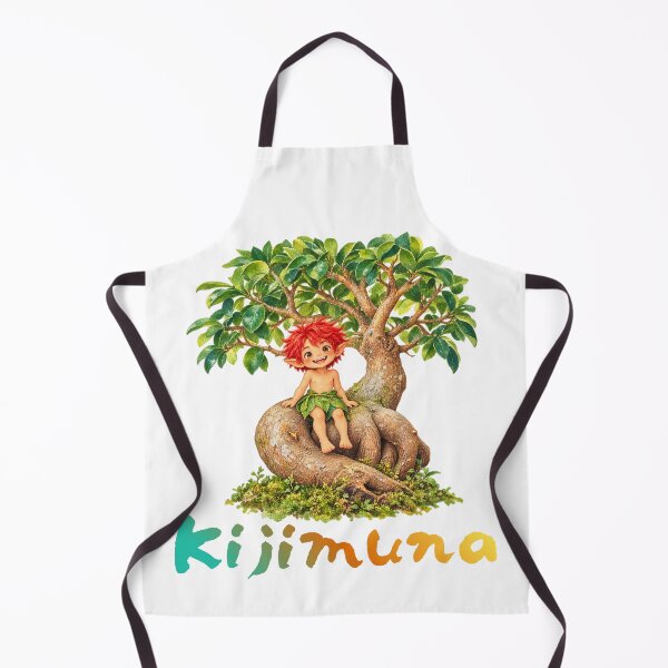 Item preview, Kijimuna Okinawa Tree Spirit - Banyan Tree Fairy Tropical Japan Pictogram designed and sold by japan-picto.