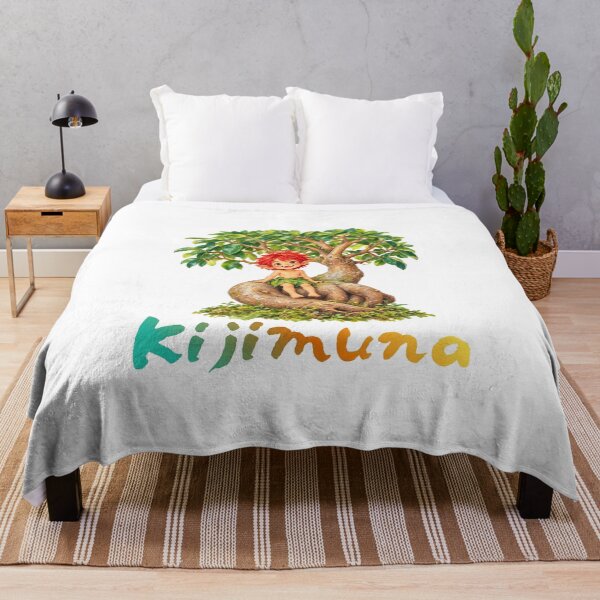 Item preview, Kijimuna Okinawa Tree Spirit - Banyan Tree Fairy Tropical Japan Pictogram designed and sold by japan-picto.