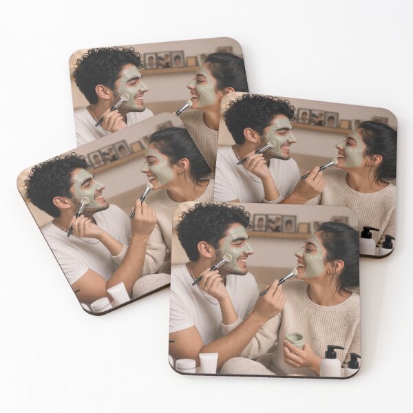 Item preview, Couple Face Masks designed and sold by psychoshadow.