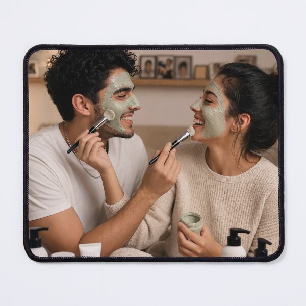 Item preview, Couple Face Masks designed and sold by psychoshadow.