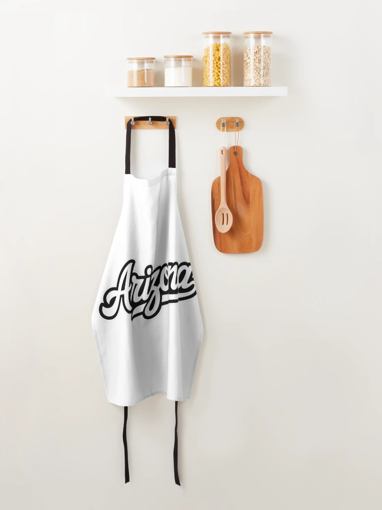 Thumbnail 4 of 6, Apron, Arizona Retro Baseball Script Lettering designed and sold by LoFizzy.
